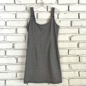 forever 21 black and white mini dress